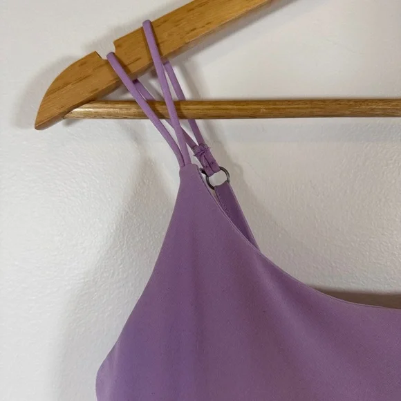 Abercrombie & Fitch Light Purple Lavender Traveler Medium Tall Mini Skort Dress - Picture 2 of 11